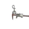 Hebilla para Perro de Aleación de Zinc Metálica Giratoria Universal para Exterior Hebilla de Gancho para Collar de Mascota Accesorios de Herrajes para Equipaje Hebilla de Gancho