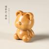 Madera de arcoíris original Palo de rosa Manualidades DIY tallado cura mascota linda oso lindo creativo accesorios para llaves de teléfono móvil