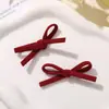 Atmósfera Coreana de Otoño e Invierno Gamuza Tejida a Mano DIY Pin Lateral Accesorios para el Cabello Calcetines Fundas para Teléfono Móvil Accesorios de Ropa