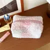 Bolsa Cosmética Pequeña Fresca Engrosada de Otoño e Invierno Bolsa de Almacenamiento Bolsa de Tocador Bolsa Interior Bolsa Grande de Mano
