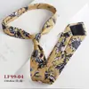 Gravata Impressa Estilo Retro Hong Kong 8cm Amarrada à Mão para Casamento Masculino, Apresentação, Uso Diário, Acessórios para Terno Formal