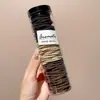 Elástico de Cabelo para Rabo de Cavalo Alto de Menina Não Desmorona Amarrador de Cabelo Acessórios de Cabelo Laço Infantil Anel de Cabelo Alta Elasticidade Corda Durável para Prender o Cabelo