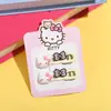 KT clipe de bico de pato de gato clipe de cabelo infantil desenho animado fofo grampo de cabelo de menina acessório de cabelo feminino clipe para franja lateral ornamento de cabelo