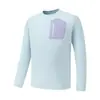Camiseta de Manga Larga de Secado Rápido para Hombre Niaojia Outdoor Cuello Redondo Top Deportivo Ropa de Trabajo Versátil Casual Ropa para Correr y Entrenamiento