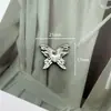 Accesorios de Aleación de Mariposa Incrustados con Diamantes Dulces y Frescos, Accesorios para el Cabello Hechos a Mano Personalizados, Fundas para Teléfonos Móviles, Parches para Uñas, Materiales para Joyería DIY