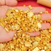 Mini lingotes pequeños de aleación dorada, lingotes de imitación de oro, cuenco del tesoro, relleno para recipiente de arroz, artículos decorativos creativos, adornos de regalo al por mayor