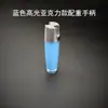 Peso para cordón de persiana enrollable Manija Colgante para cuerda de cortina Accesorios de acrílico con forma de gota de agua ovalada