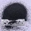 Agregado de Piso de Quartzo Preto para Jateamento e Remoção de Ferrugem, Antiderrapante, Resistente ao Desgaste, Equilíbrio de Peso Areia de Ouro Negro Material de Rolagem para Asfalto