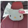 Almohada de reposacabezas de coche de dibujos animados linda para niñas, almohada para el cuello de coche, almohada de coche, cojín para coche, almohada cervical