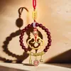 Venda por atacado direto do fabricante: Ornamento para Pendurar no Carro Buda Bebê Roxo Cinábrio Cinco Bênçãos, Gato da Sorte Vermelho Cinábrio, Porco da Sorte, Ornamento para Pendurar no Carro Lótus