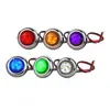 Vendas diretas de fábrica: Luzes de olho de águia LED para caminhões, luzes de aviso redondas pequenas para navios, luzes de marcação de veículos e luzes indicadoras de caminhão - disponíveis para dropshipping