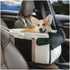 Asiento de Seguridad Nuevo para Perros Pequeños en Coche Lazo Lindo Portátil Consola Central Portátil Nido Portátil para Mascotas