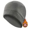 Gorra de Ciclismo para Exteriores, Gorra de Terciopelo Oli a Prueba de Frío para Otoño e Invierno, Gorra de Doble Capa Engrosada a Prueba de Viento, Gorra de Punto Unisex