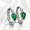 Brincos de Zircônia em Forma de Gota para Mulheres, Luxo Leve, Brincos de Alta Qualidade, Brincos Elegantes, Brincos Versáteis, Brincos de Zircônia com Garras