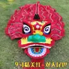 Accesorios Espesos para Danza del León para Niños, Cabeza de León Danza del León del Despertar, Pequeño Conjunto de León para Niños, Conjunto Completo de León del Sur de Cabeza de Danza del León