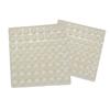 Alfombrilla de Silicona Hemisférica Partículas de Silicona Anticolisión Alfombrilla de Silicona Absorbente de Golpes Autoadhesiva de Silicona Transparente Alfombrilla Hemisférica Antideslizante