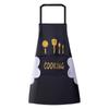 Delantal de cocina para el hogar, impermeable, resistente al aceite y a las manchas, de moda, para limpiarse las manos, ropa de trabajo para adultos, monos de cintura para hombres y mujeres.
