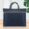 Bolsa de Oficina Jerry Jl3117 para Hombres y Mujeres, Tela Impermeable de Lona de Gran Capacidad para Documentos con Logo Impreso