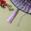 Atacado de Borlas de Nó Chinês, Saquinhos, Borlas Pendentes, Pingentes de Leque, Borlas de Chapéu Vazadas com Contas e Enfeites Pendentes Decorativos