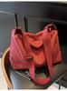 Bolso Cruzado de Color Sólido Transfronterizo de Gran Capacidad Estilo Perezoso Relajado Bolso Cruzado Nuevo de Moda Versátil Bolso Tote para Viajes y Uso Diario
