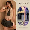 Qiao Zi Puro Deseo Estilo Universitario Conjunto de Dos Piezas Lencería Sexy Ropa Interior Sexy Juguete Sexual 543