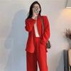 Traje delgado color púrpura taro para mujer, traje de ocio para oficinista, 2024, multicolor opcional, pantalones de traje transfronterizos