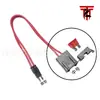 Caja Trasera de Circuito de Toma de Corriente de Extensión de Fusible de Coche M2/Pequeño/Mini/Miniatura de Doble Cable
