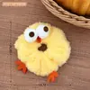 Nuevo Lindo Pollo de Peluche para el Cabello, Corazón de Niña Divertido y Dulce, Diadema Súper Linda, Versátil Bola de Ponytail para el Cabello