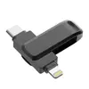 Adecuado para memoria USB tipo C mini para teléfono móvil tipo Apple y Android, memoria USB 2 en 1 de gran capacidad USB 3.0 para teléfono móvil