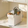 Caja de almacenamiento de armario estrecho BNBS, caja de almacenamiento lateral, organizador de cocina para artículos pequeños, engrosada y duradera