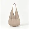 Nova Bolsa de Palha Grande Capacidade para Verão, Bolsa de Praia Tecida, Bolsa de Praia de Tricô com Flores, Bolsa Tote Elegante de Ombro Único para o Dia a Dia
