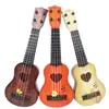 Ventas Directas de Fábrica de Guitarras Simuladas que se Pueden Tocar como Ukuleles, Instrumentos Musicales de Simulación Educativos para Niños, Juguetes Musicales