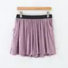 Calças Casuais de Modal Femininas de Verão Shorts para Casa Largos Finos com Bolso para Usar Fora Casa Ar Condicionado Calças de Perna Larga