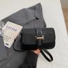 Bolsos Texturizados de Nicho para Mujer 2025 Nueva Moda Bolsos Cuadrados Pequeños Simples y Elegantes Bolso Bandolera de un Solo Hombro Bolsos para Mujer de Aspecto Sofisticado