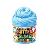 Kit de slime de argila amarela, slime amanteigado, cola para puffs, cola cruzada para DIY, massa de cor, cola espumante, massa de flor de algodão, AMZ