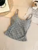 2057 # Camisola única con estampado de lazo y fruncidos para mujer, adelgazante y que realza la figura con copas en el pecho y hermoso diseño en la espalda