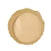 Papel para Freidora de Aire Transfronterizo Certificado por la FDA Bandeja para Pizza Resistente a Altas Temperaturas Papel de Aceite de Silicona 50 Piezas