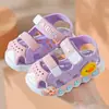 Sandalias para bebé niño para verano, sandalias de plástico para niña a prueba de orina, con suela suave y antideslizante para niños pequeños de 0 a 1-2-3 años