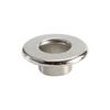 Fabricante Moldeado Negro Mate Plano Doble Capa Hebilla de Aire para Ojales Borde Engrosado Metal de Cobre Espejo Ojales para Zapatos