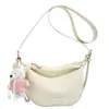 Moda Femenina Trendy Primavera 2026 Bolso de Hombro para el Trabajo Casual Versátil Simple Gran Capacidad Bolso Cruzado tipo Empanada