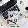 50 Pegatinas de Graffiti de Fútbol Pegatinas Creativas de Balones Deportivos Pegatinas Decorativas Impermeables para Taza de Agua Equipaje Teléfono Móvil
