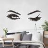 Van Gogh nuevo estilo pegatinas de pared belleza sexy ojos abiertos ojos cerrados hermosas pestañas pegatinas de letras de VINILO FX2039