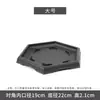 Generación al por mayor maceta flor de arena morada imitación pelo maceta hexagonal de plástico engrosado para orquídeas maceta rectangular para bonsái maceta para suculentas
