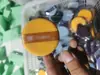Esponja de Ar Maquiagem Grande Ursa Atacado, Esponja de Ar Maquiagem Beleza Sete Cores, Uso Duplo para Seco e Úmido, Não Suja as Mãos