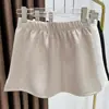 Calça de Tubarão Cor Sólida Cortina de Peido Pequeno Bainha Feminina Outono e Inverno Cobertura de Carne Cobertura de Quadril Cobertura de Bunda Combinação Perfeita Suéter Empilhado Artefato de Base
