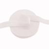 Atacado de ponto cor faixa elástica lisa dupla face veludo fino sutiã lingerie elástico puro plano com cinto decorativo de nylon