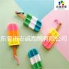 Pincel para helado Forma de taza Esponja Esponja de baño Color Cocina Oficina Hogar Helado Piruleta Esponja