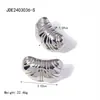 Pendientes de Acero Inoxidable Jieding Set de Pendientes de Diamante Blanco Joyería para Mujeres 2026 Año Nuevo Pendientes de Fuegos Artificiales Rojos