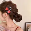 Novedad 2026 Pinza para el Cabello de Fresa Frutal Dulce, Pasador Estilo Girly para Flequillo, Accesorio Versátil Dulce y Lindo para el Cabello
