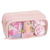 Bolsa Removível para Dor Bolsa de Lápis Mãe e Filho Armazenamento Transparente Simples Multifuncional Caixa de Lápis para Estudantes do Ensino Fundamental e Médio